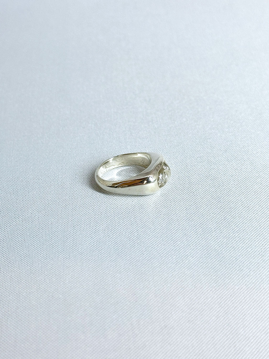 Lemme.  L11203 Narrow babble Ring(CLEAR)