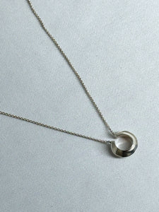 Lemme.  L10303 Sea Ice Necklace(SILVER)