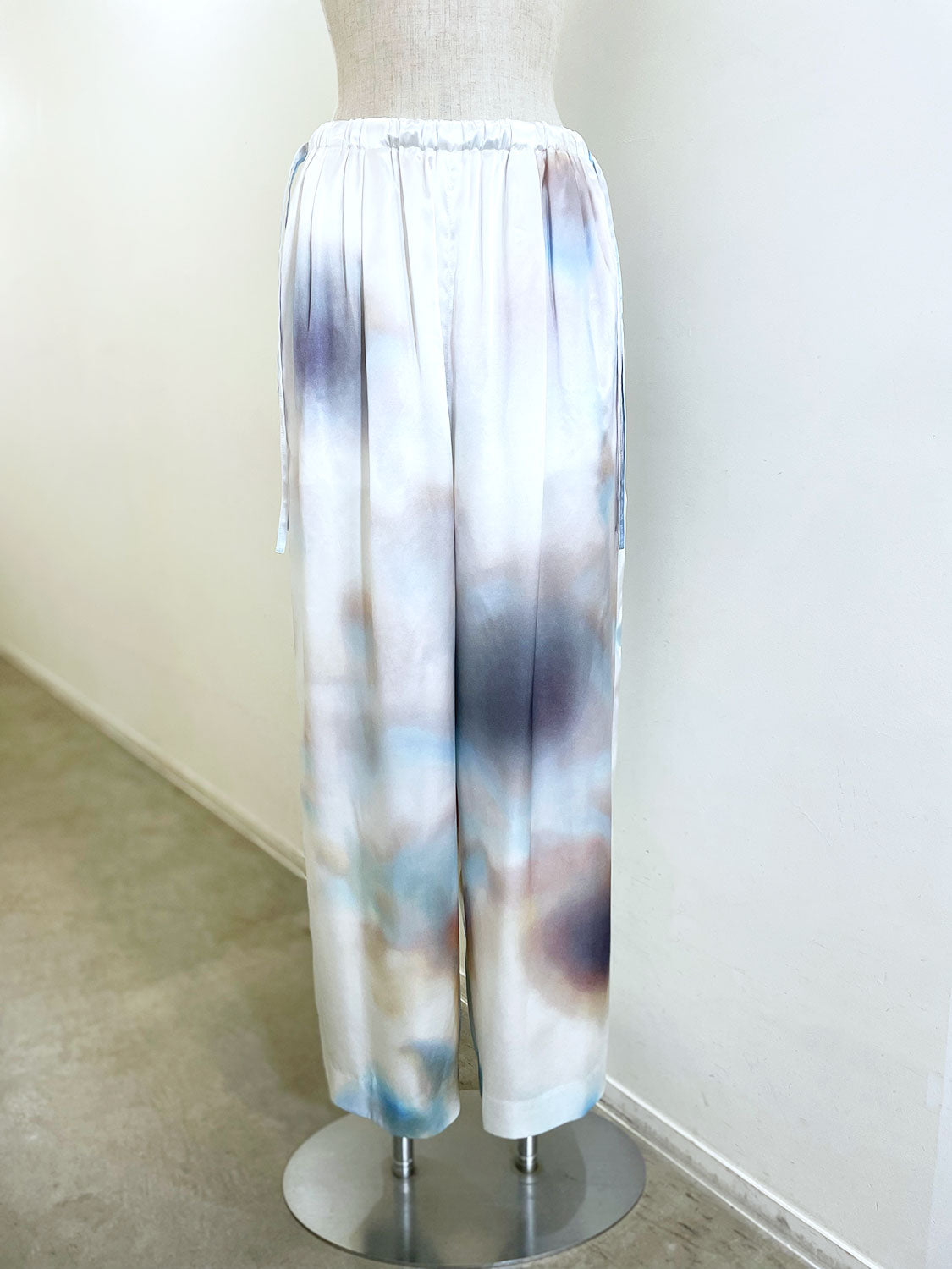 ENFOLD DRAWSTRING WIDE-PANTS