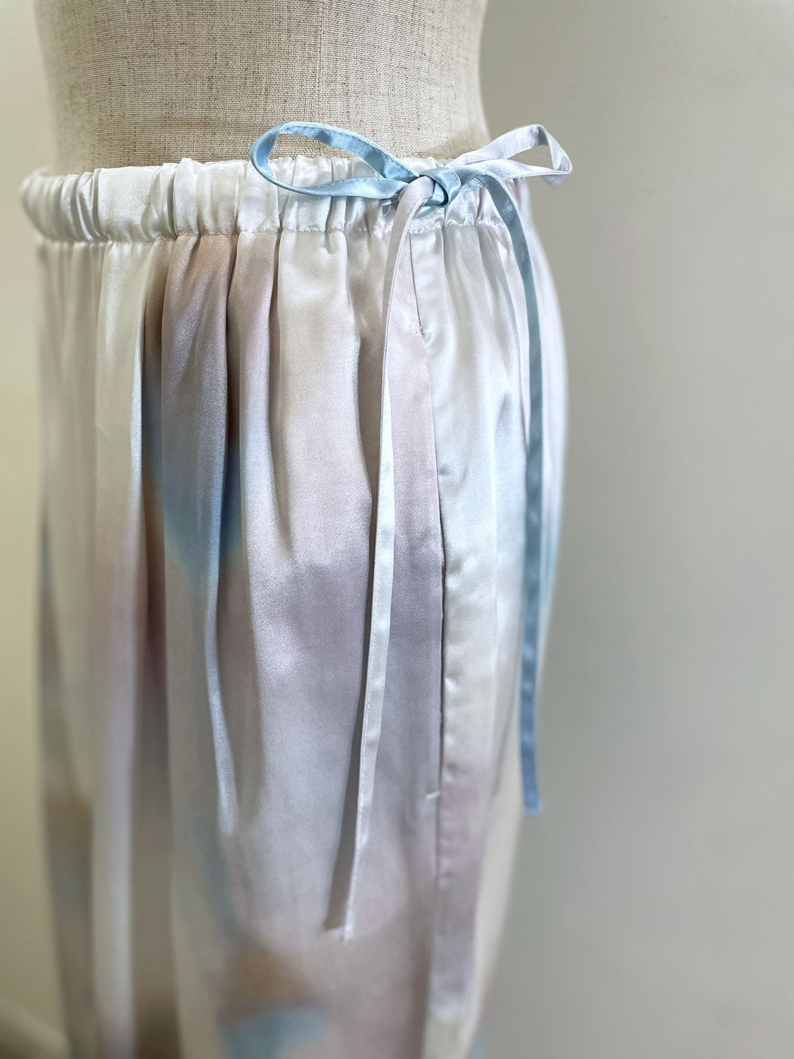 ENFOLD DRAWSTRING WIDE-PANTS
