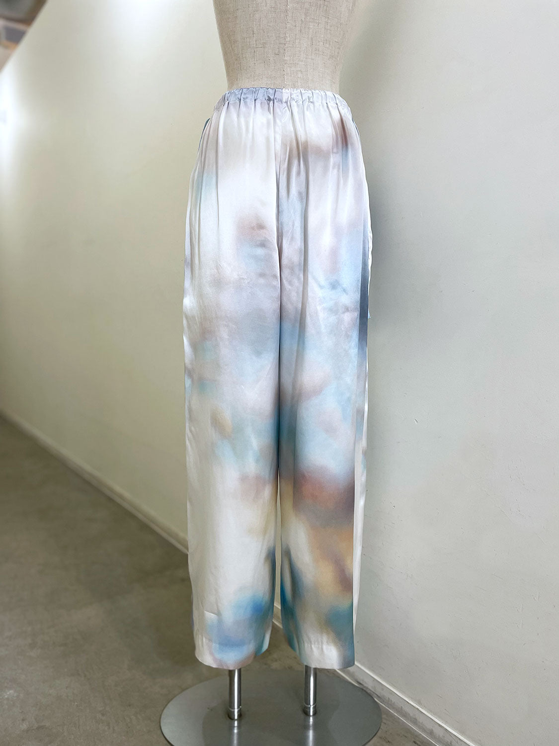 ENFOLD DRAWSTRING WIDE-PANTS
