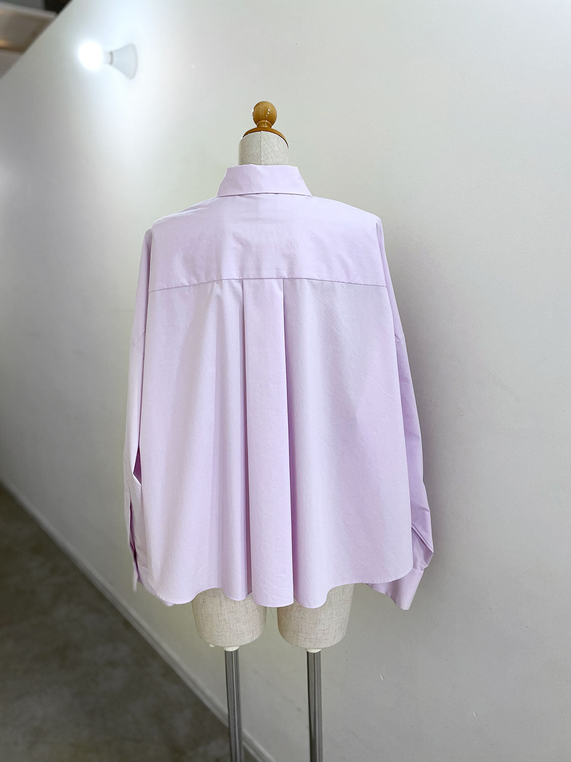 ENFOLD  JUST-LENGTH SHIRT