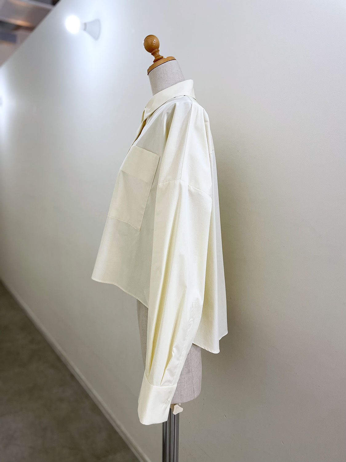 ENFOLD  JUST-LENGTH SHIRT