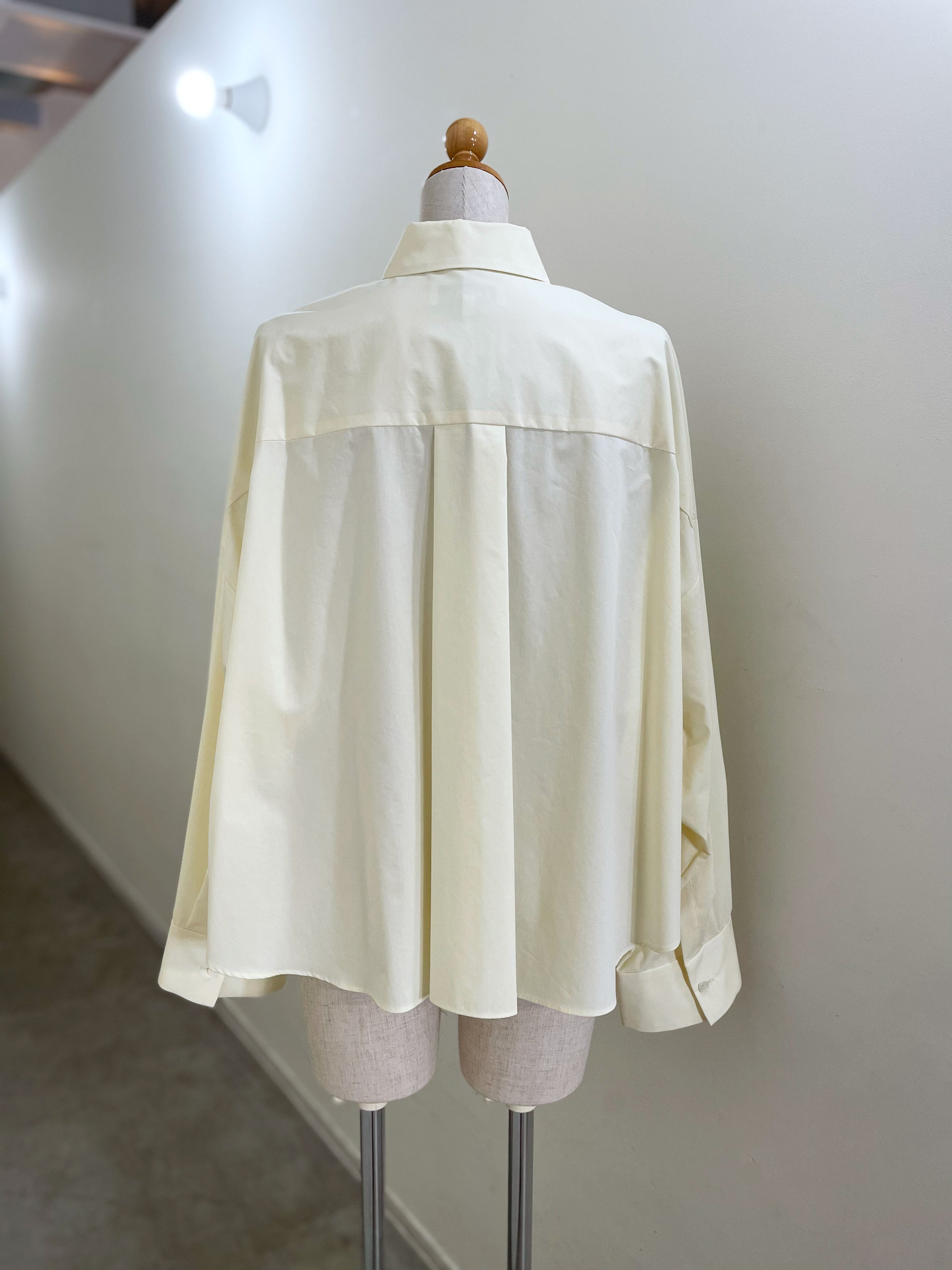ENFOLD  JUST-LENGTH SHIRT