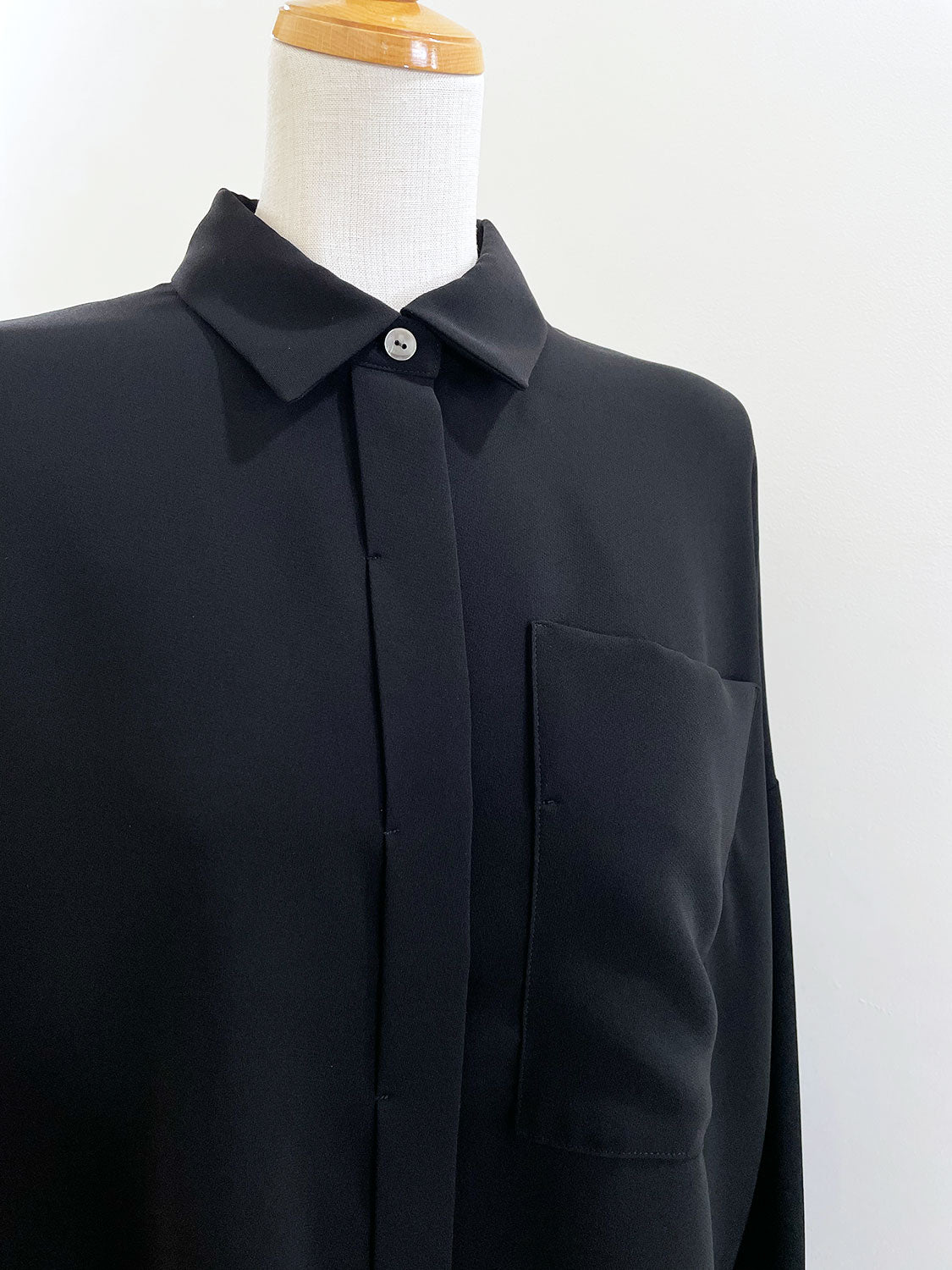 ENFOLD JUST-LENGTH SHIRT