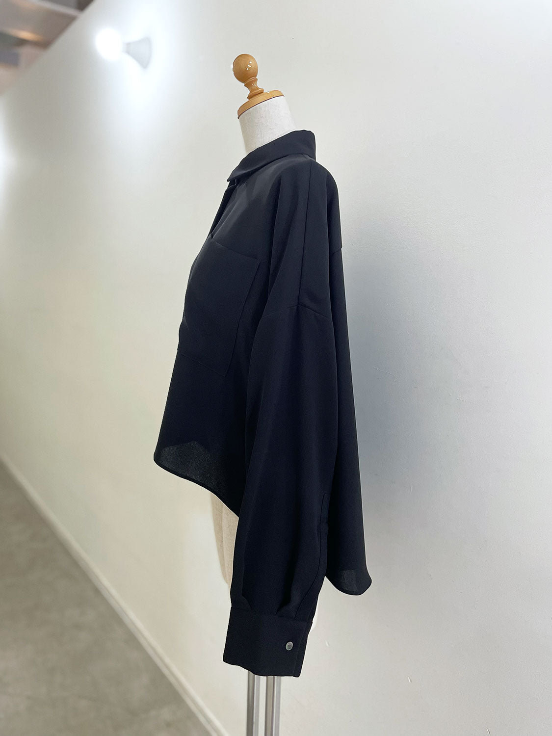 ENFOLD JUST-LENGTH SHIRT