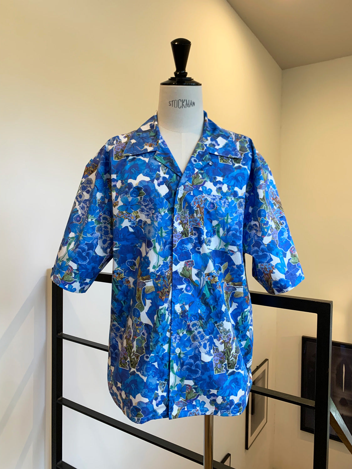 MARNI  CUMU0213A5 BLUES S/S SHIRT