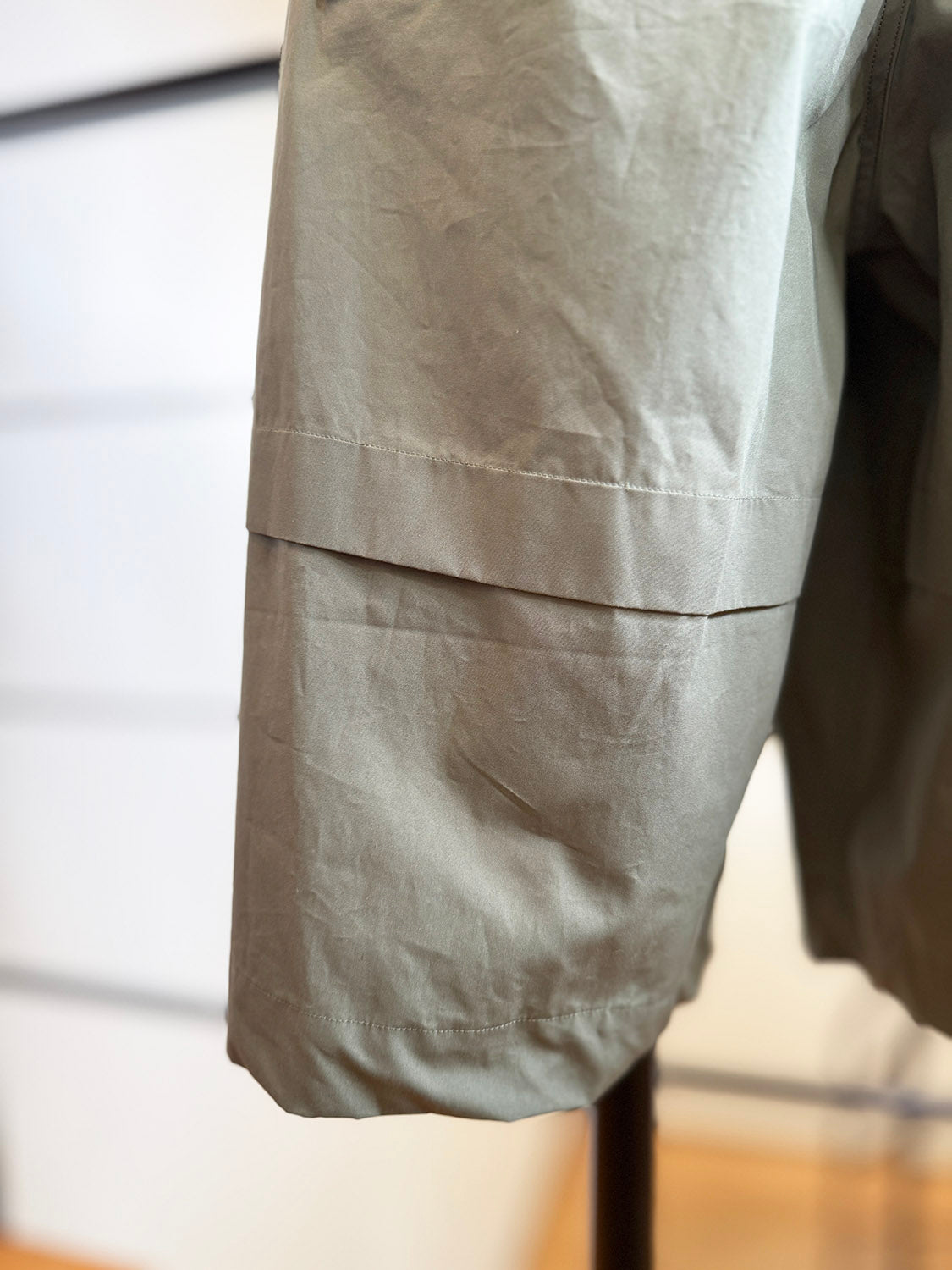 nonnotte N-26S-096 Pleat Dock Shorts Trousers
