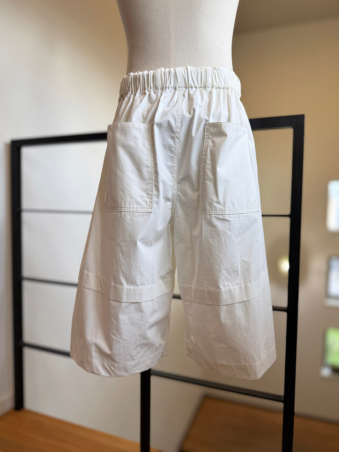 nonnotte N-26S-096 Pleat Dock Shorts Trousers