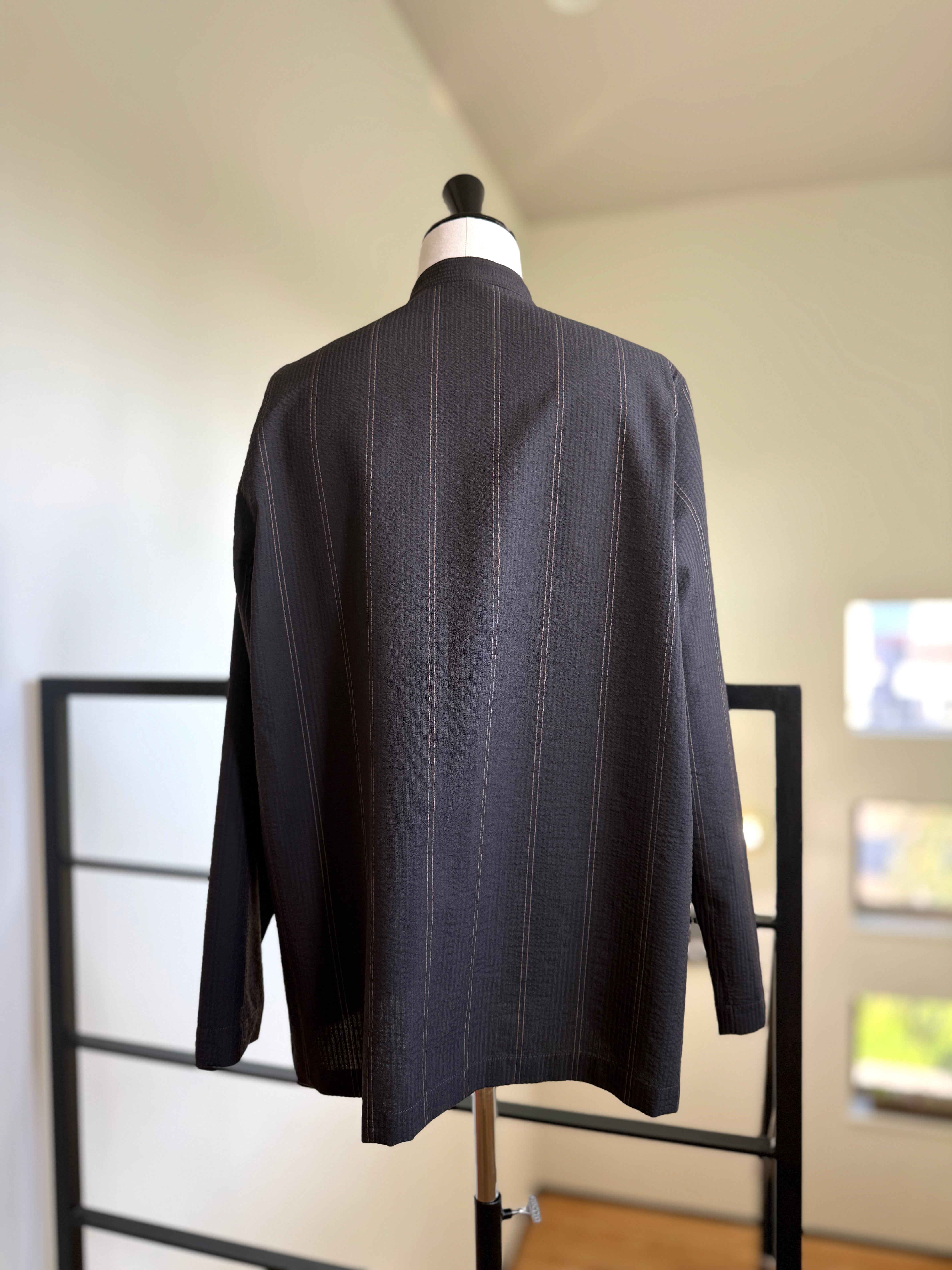 SEEALL  SAU63 SH183 (MK-001)  STAND COLLAR SHIRTS