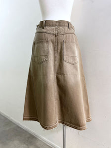 MAISONSPECIAL アシンメトリーデニムスカート
