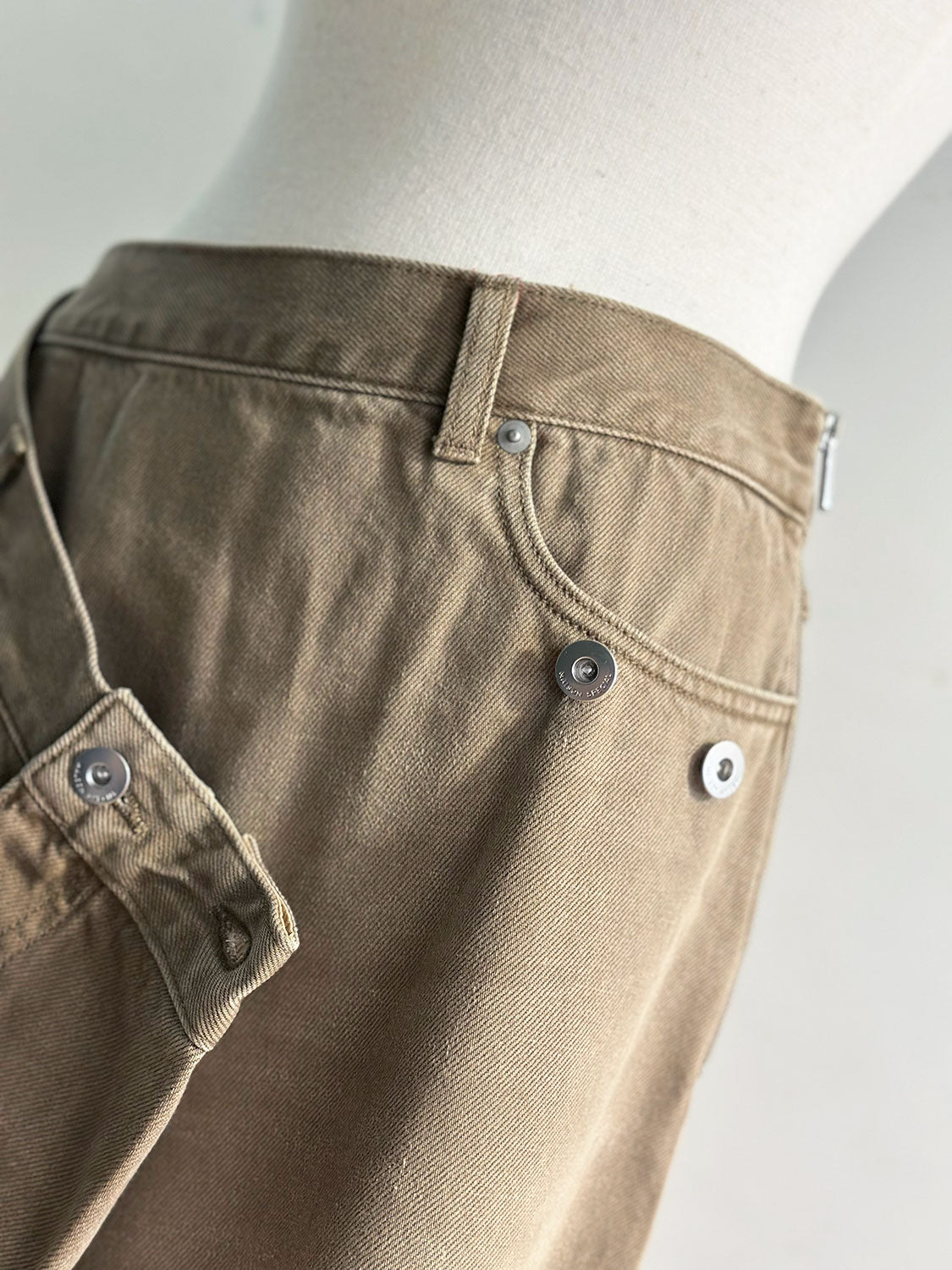 MAISONSPECIAL アシンメトリーデニムスカート