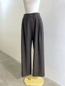 AMOMENTO WOOL WRAP PANTS