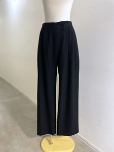AMOMENTO WOOL WRAP PANTS