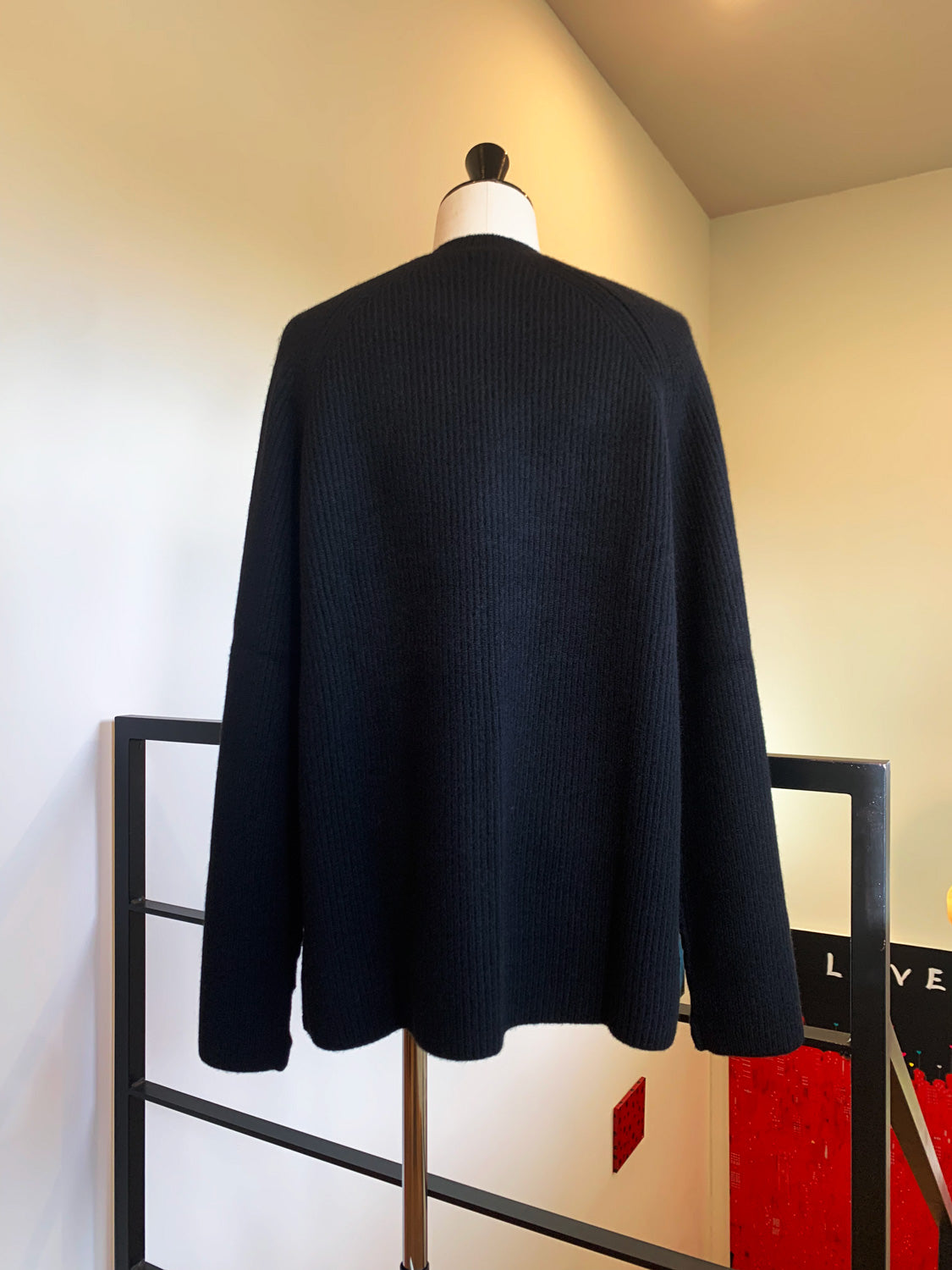 SEEALL  SAU41 KJ601  EXTRA OVER LAYER SWEATER