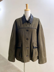 MAISONSPECIAL ミリタリーケープジャケット