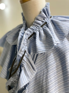 MAISONSPECIAL 2WAY ラッフルフリルブラウス