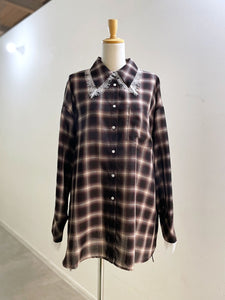 MAISONSPECIAL 2WAYアタッチメントレースシャツ