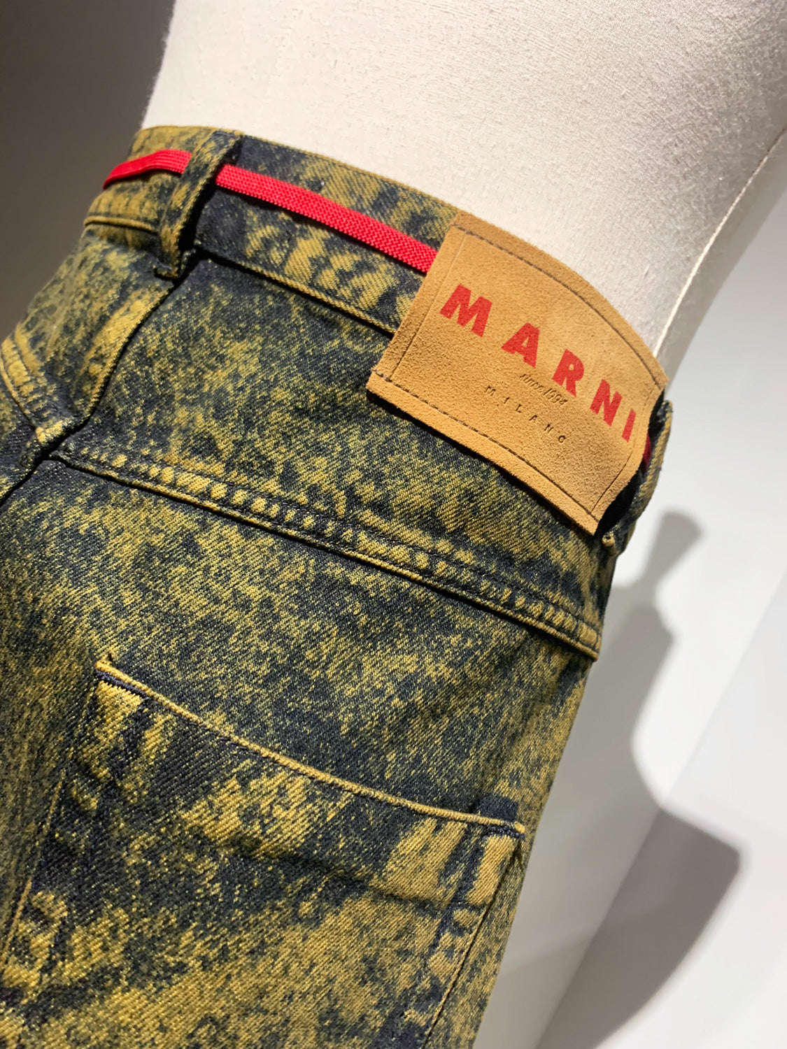 MARNI  PUJU0019A0 DENIM PANTS