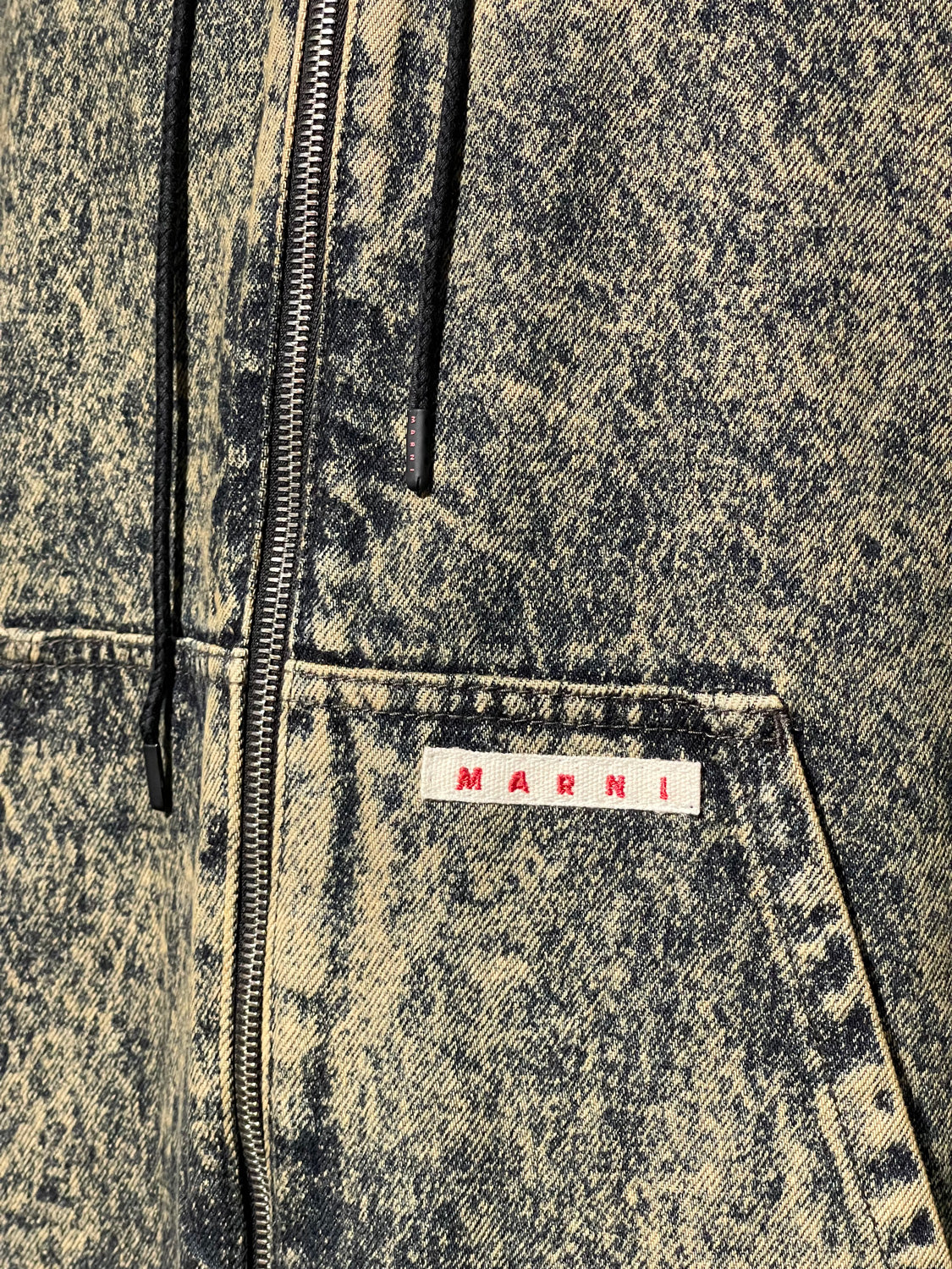 MARNI  JUJU0048A0USCV35  DENIM HOOD JACKET