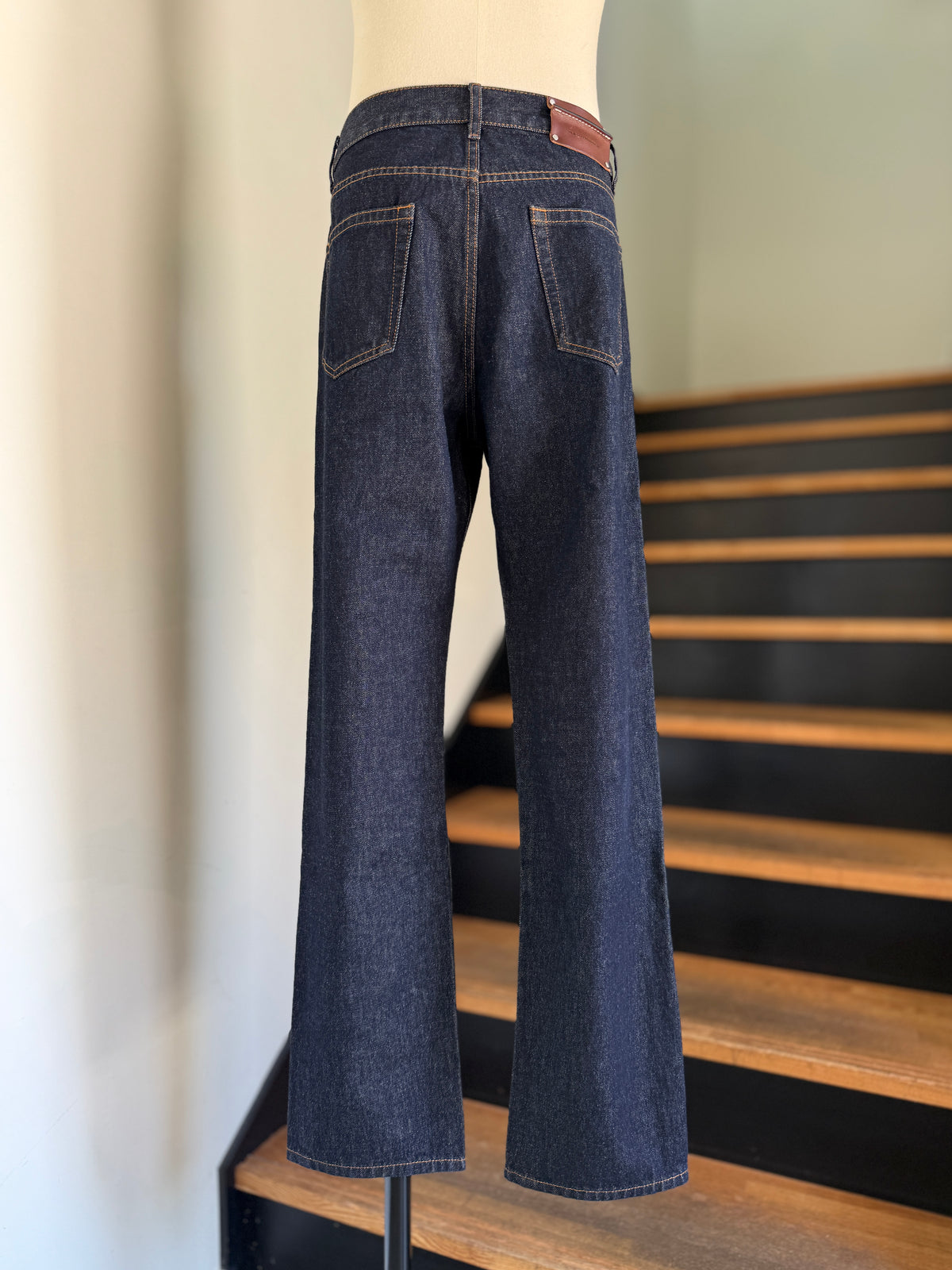 DRIES VAN NOTEN  PANTHERO BIS DEN 4400 M.W.PANTS