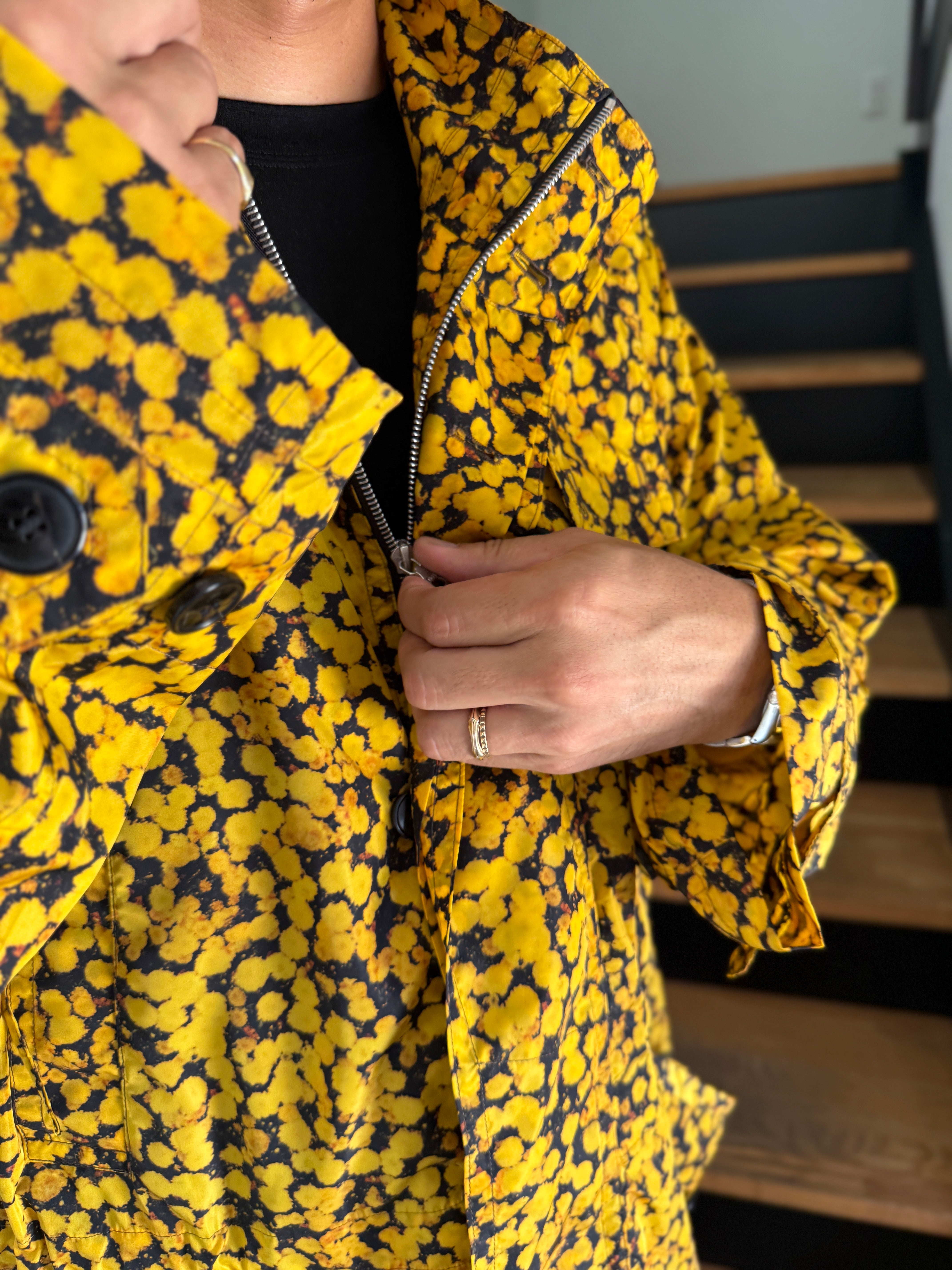 DRIES VAN NOTEN  ROXER 4081 M.W.COAT