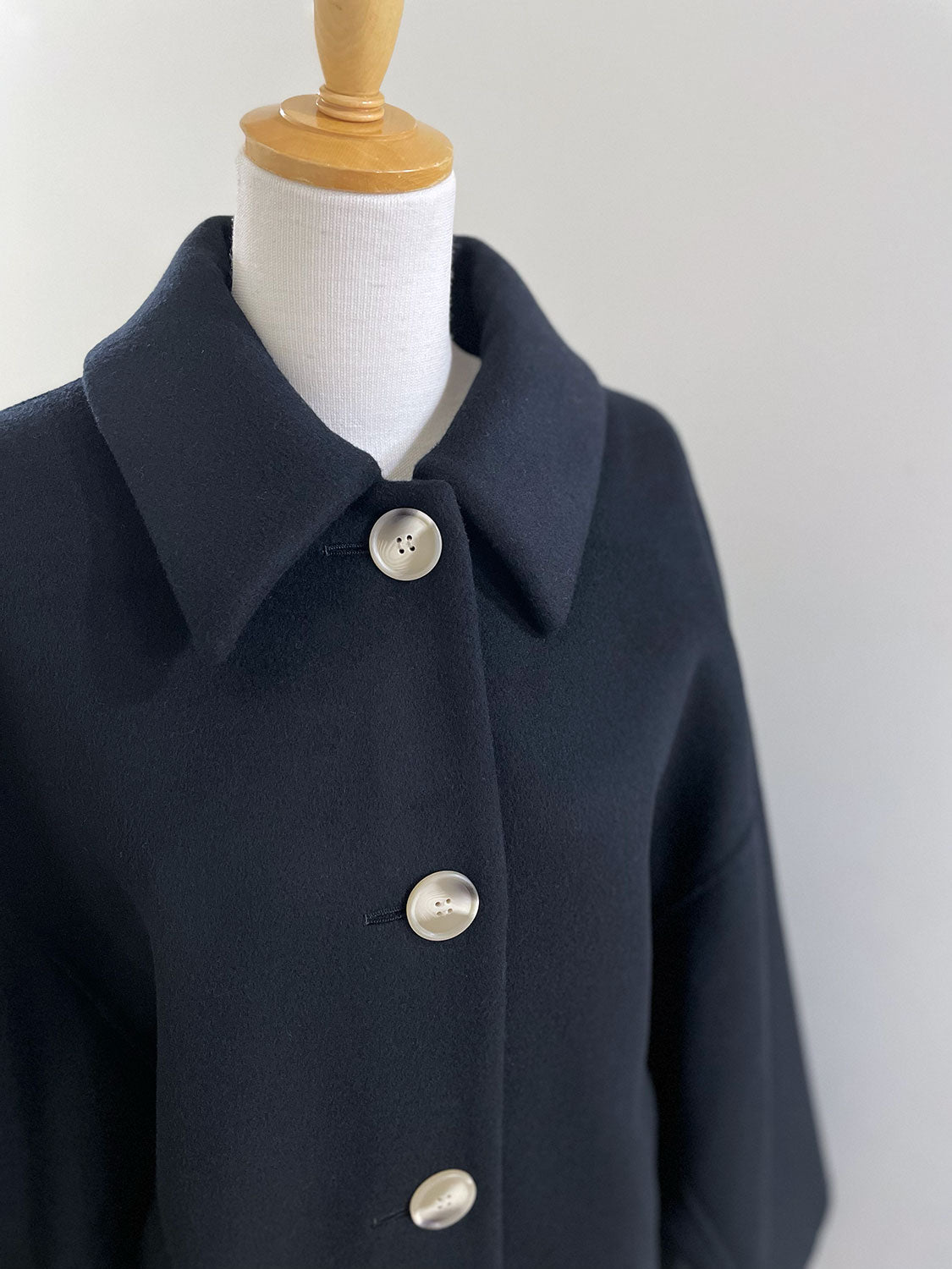 ENFOLD  NAPE SOUTIEN-COLLAR COAT