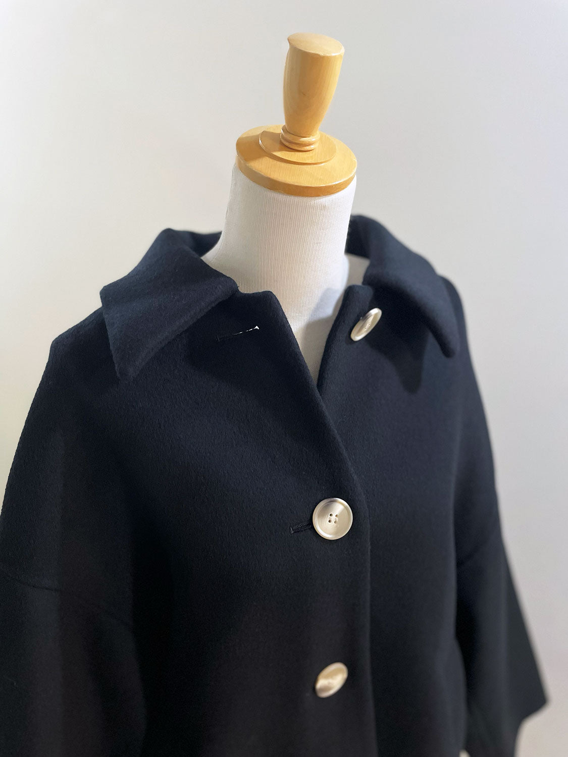 ENFOLD  NAPE SOUTIEN-COLLAR COAT