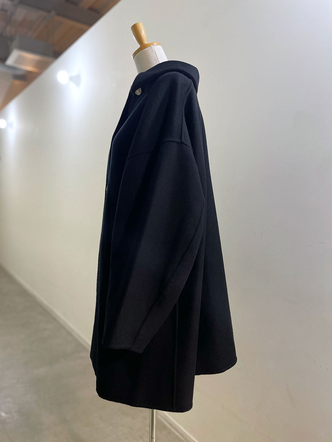 ENFOLD  NAPE SOUTIEN-COLLAR COAT
