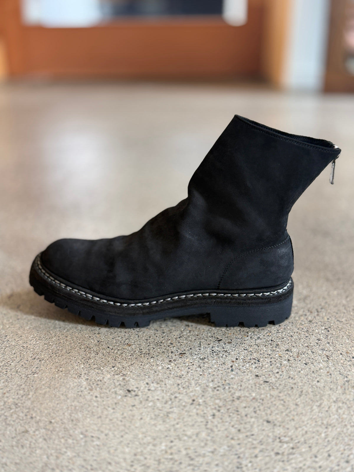 GUIDI  796V_N HORSE OLD BACK ZIP BOOTS