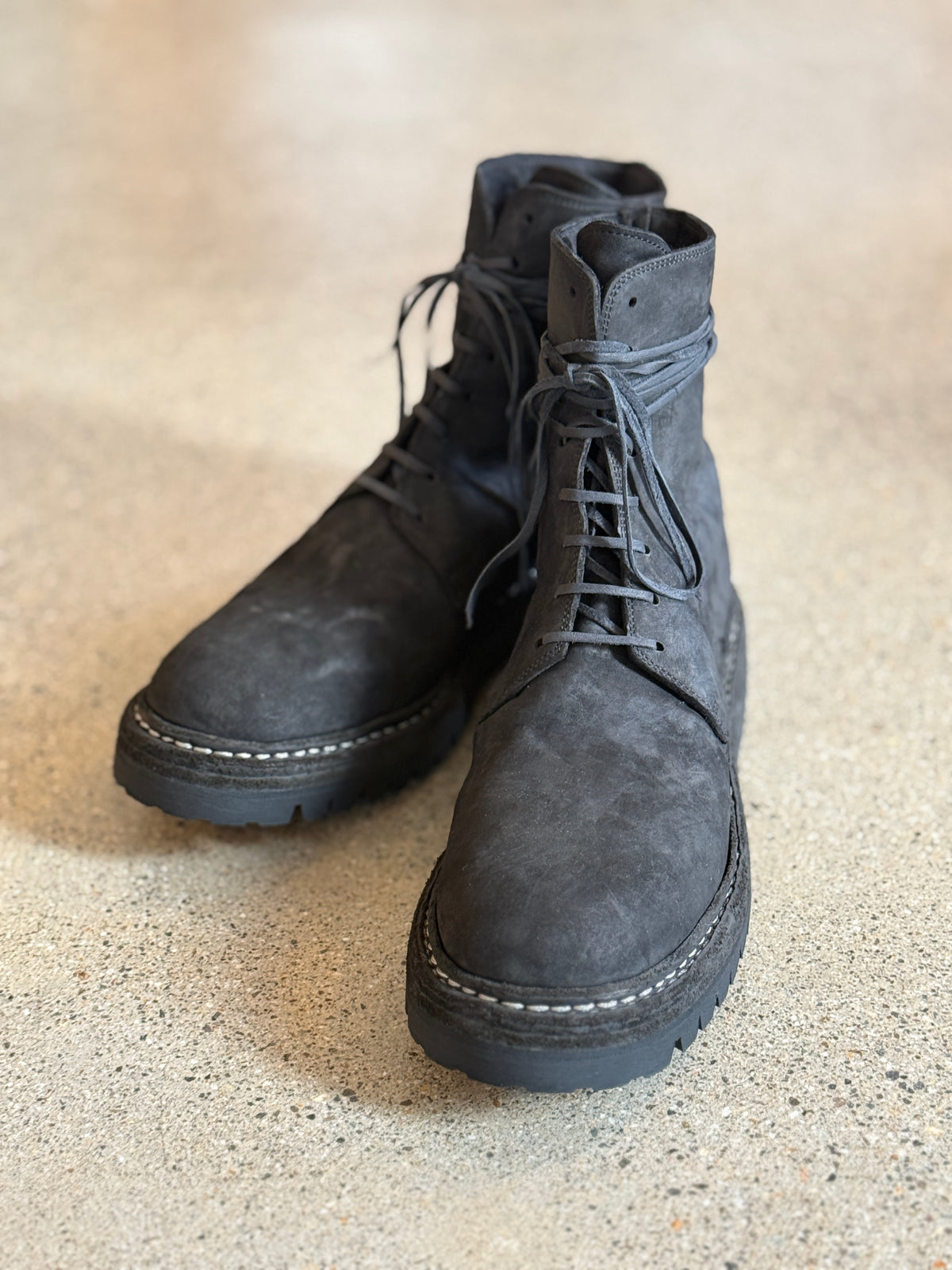 GUIDI 795V_N HORSE OLD LASED UP BOOTS