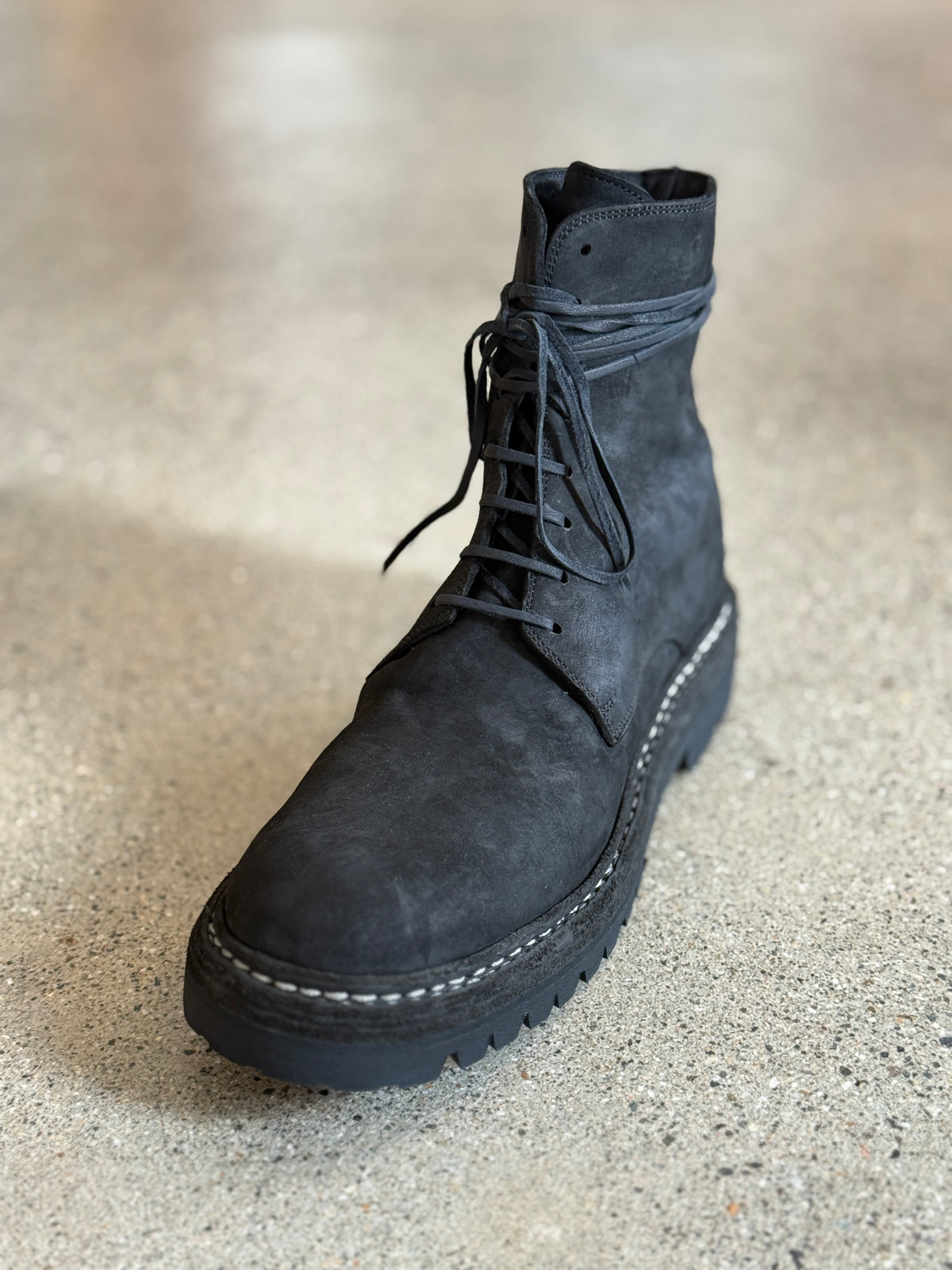 GUIDI 795V_N HORSE OLD LASED UP BOOTS
