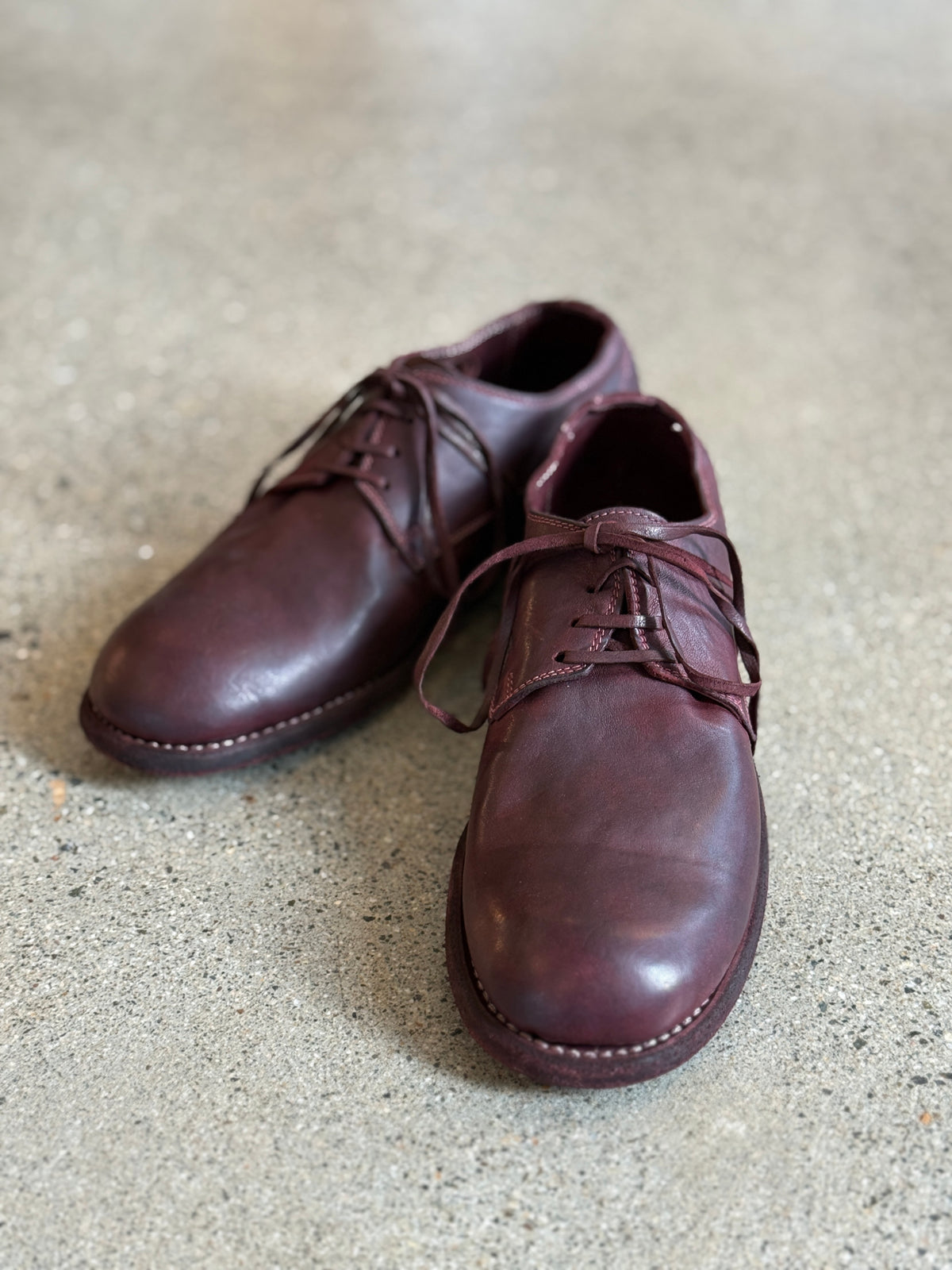 GUIDI  992 SOFT HORSE FULL GRAIN CLASSIC DERBY