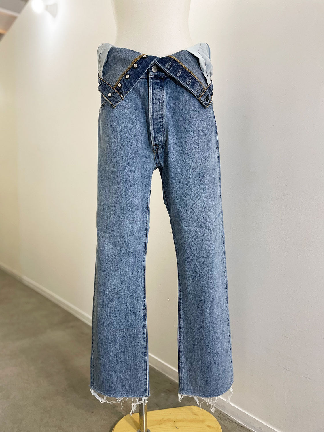 QUIITO W WAIST DENIM PT (A)