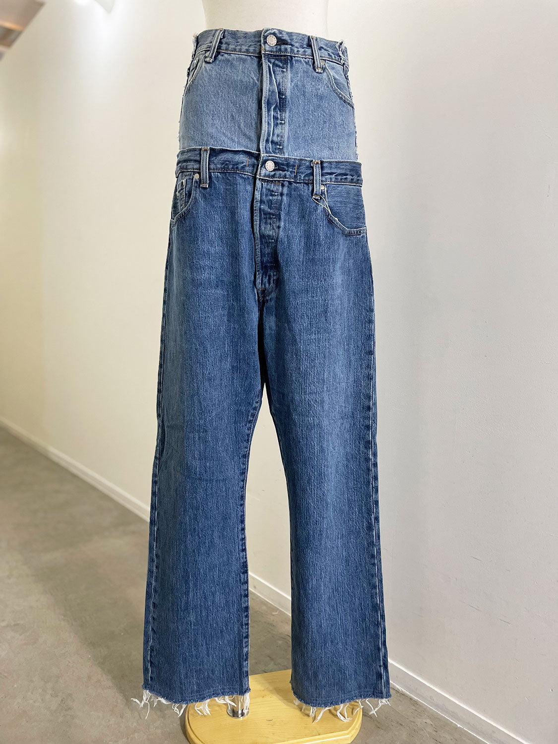 QUIITO W WAIST DENIM PT (サイズ2)