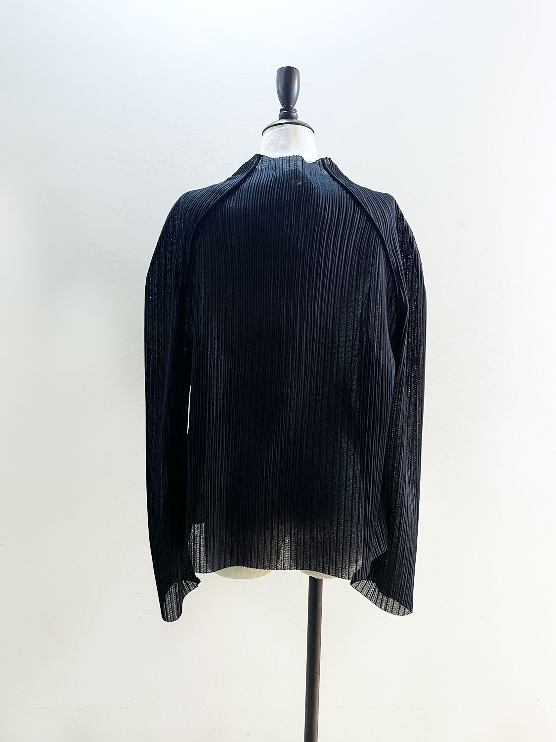 AMOMENTO MENS PLEATS ZIP UP JUMPER