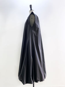 AMOMENTO COTTON VOLUME SHIRRING DRESS