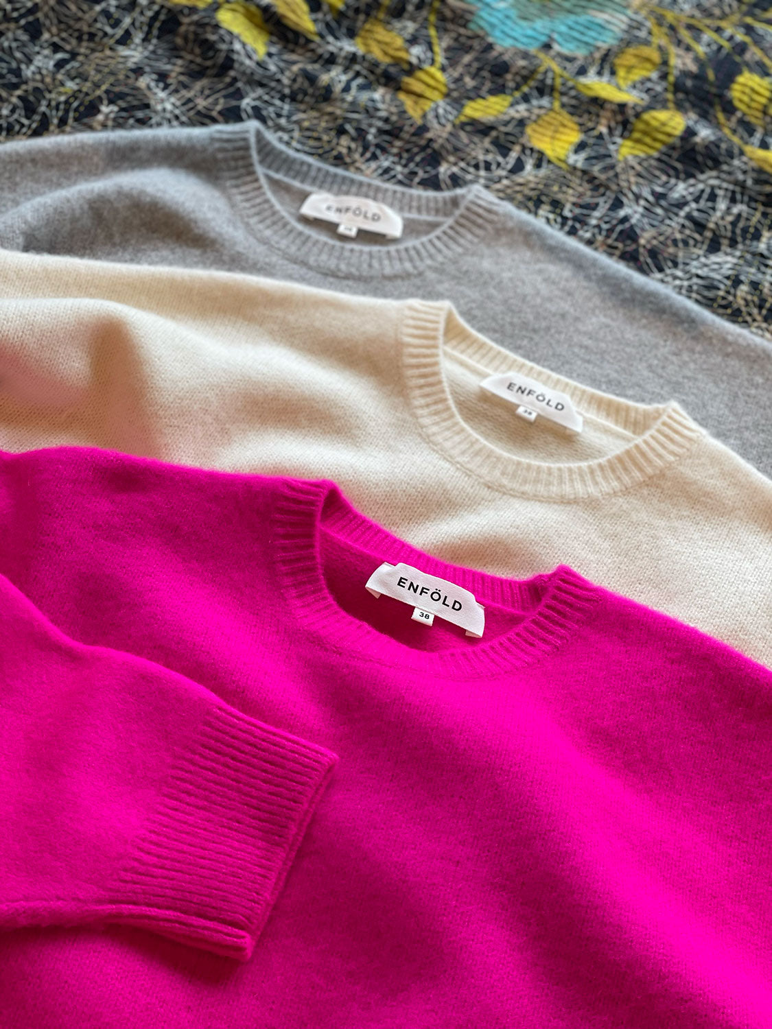 ENFOLD WIDE DOLMAN PULLOVER
