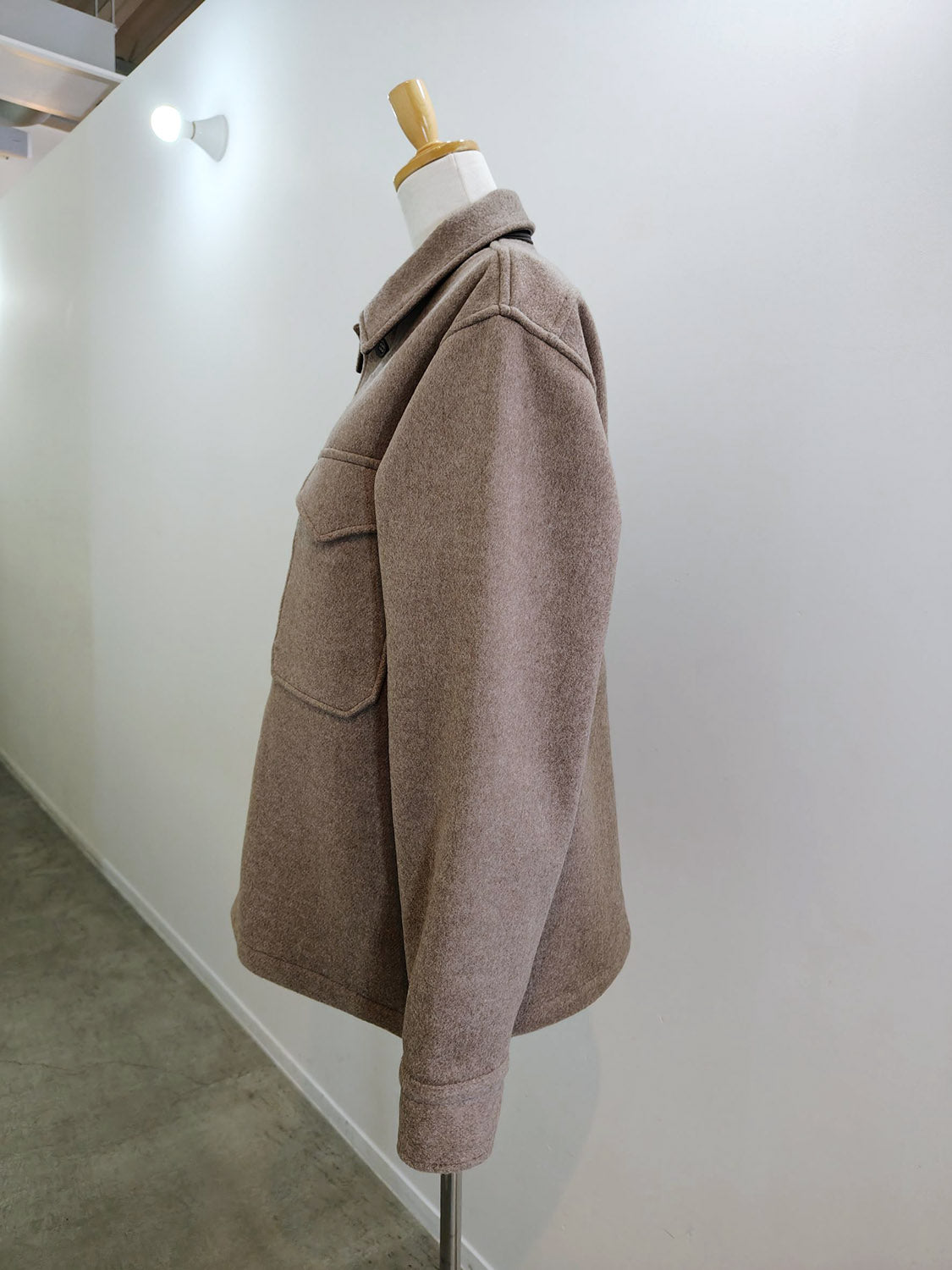 TANAKA SHEARLING FLAP SHIRT