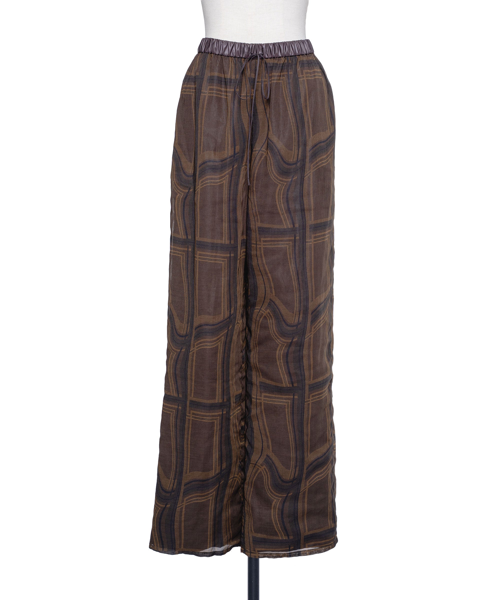 muller of yoshiokubo   LIMINAL CHECK PANTS