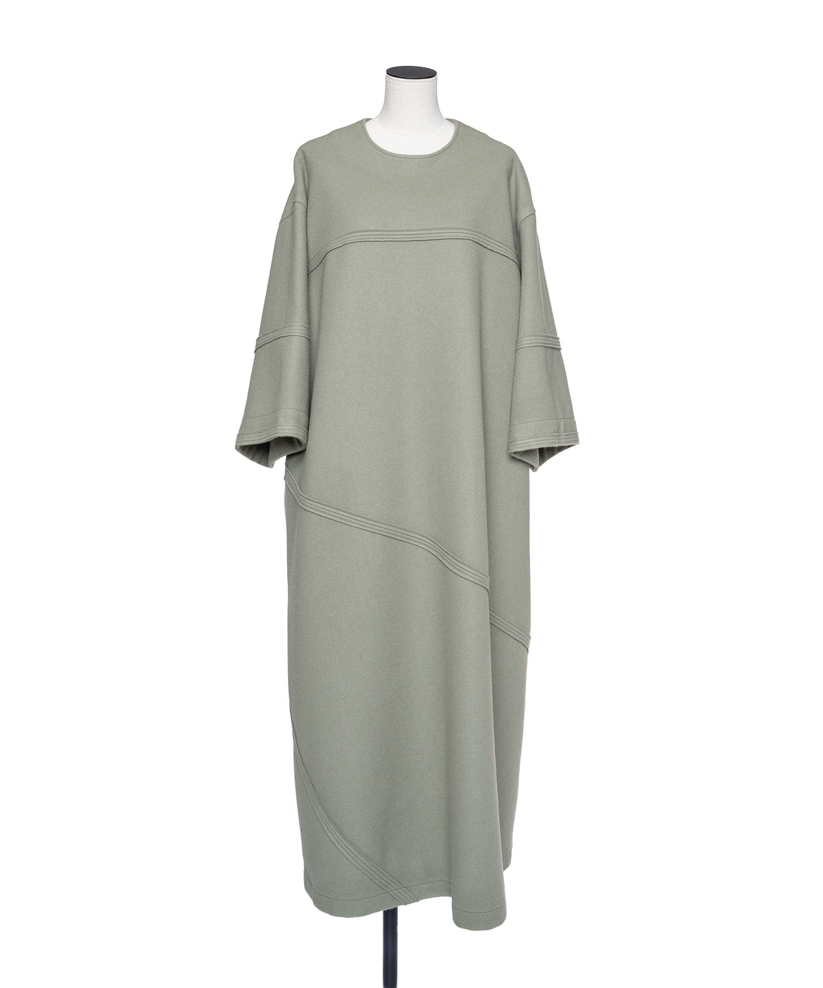 muller of yoshiokubo   MELLOW WOOL COAT DRESS