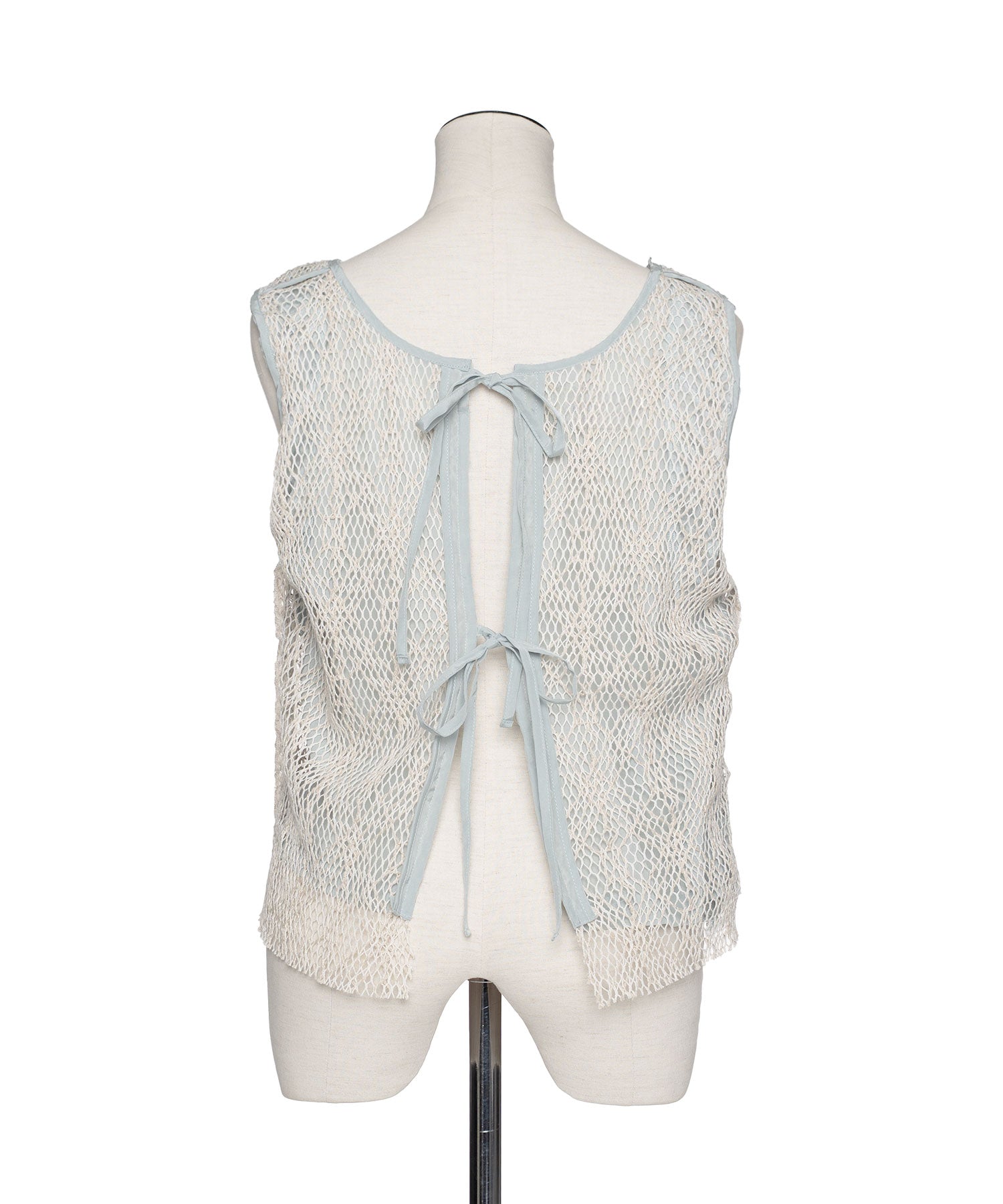 muller of yoshiokubo   RUFFLE CHIFFON LAYER TOP