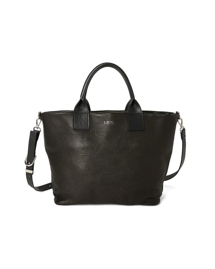N.HOOLYWOOD 2261-AC02 LEATHER TOTE BAG