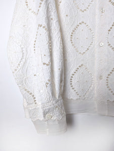 Y's.... 　LACE LONG SLEEVE BLOUSE