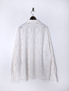 Y's.... 　LACE LONG SLEEVE BLOUSE