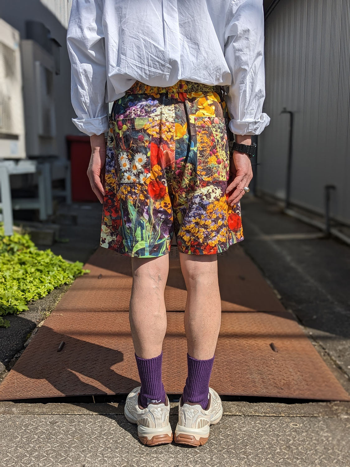 WATARU TOMINAGA PRINTED SHORTS(Garden-2)