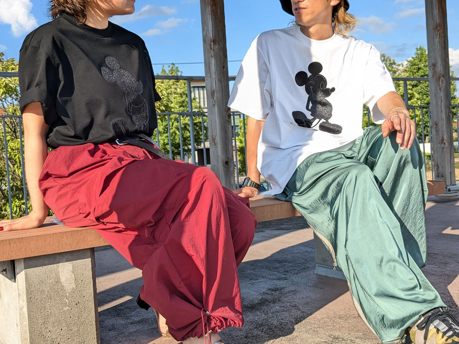 N.HOOLYWOOD×DISNEY COLLECTION TEE (1244-CS01-001)