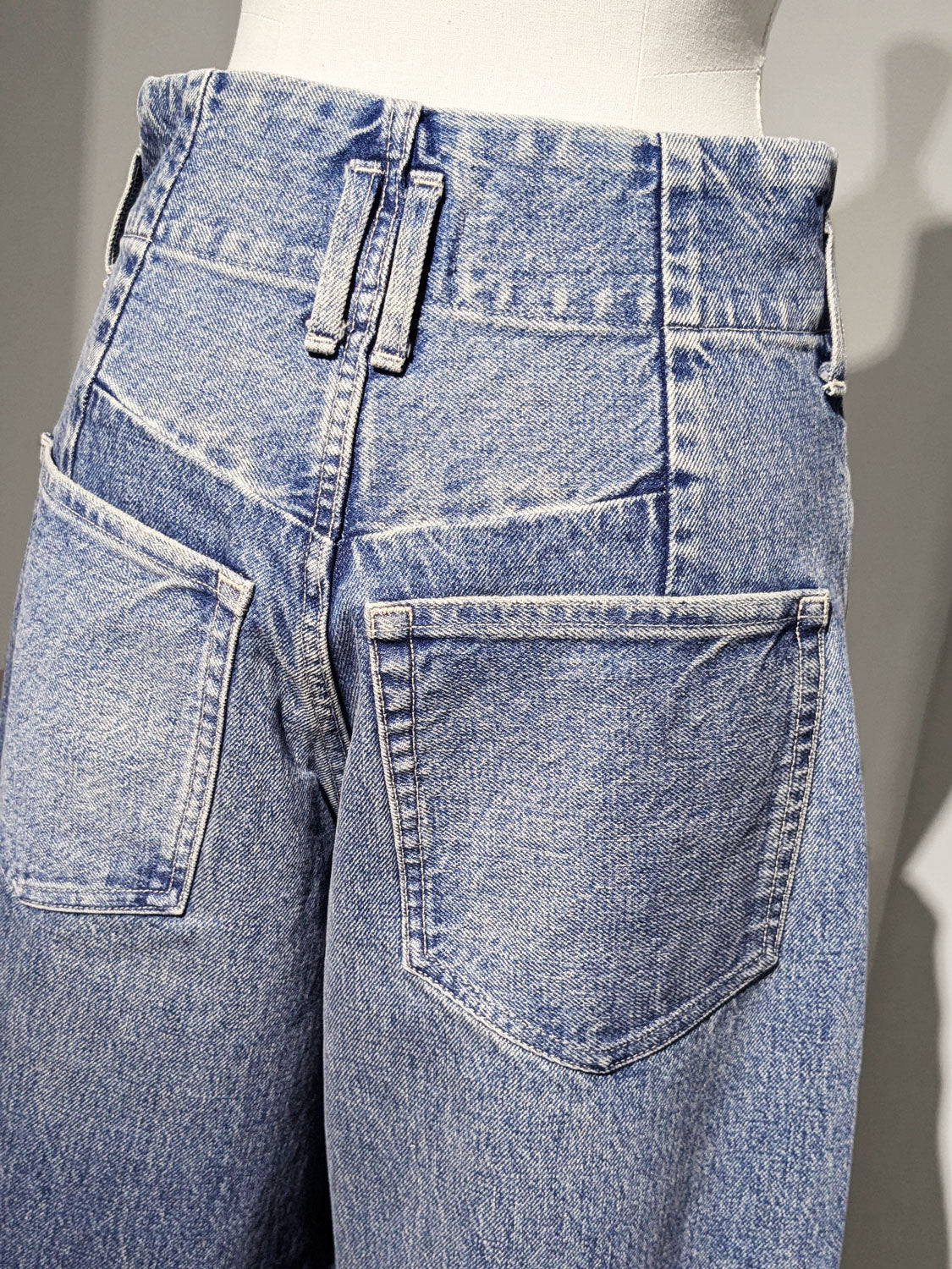 TANAKA  ST-134 TAPERED JEAN TROUSERS