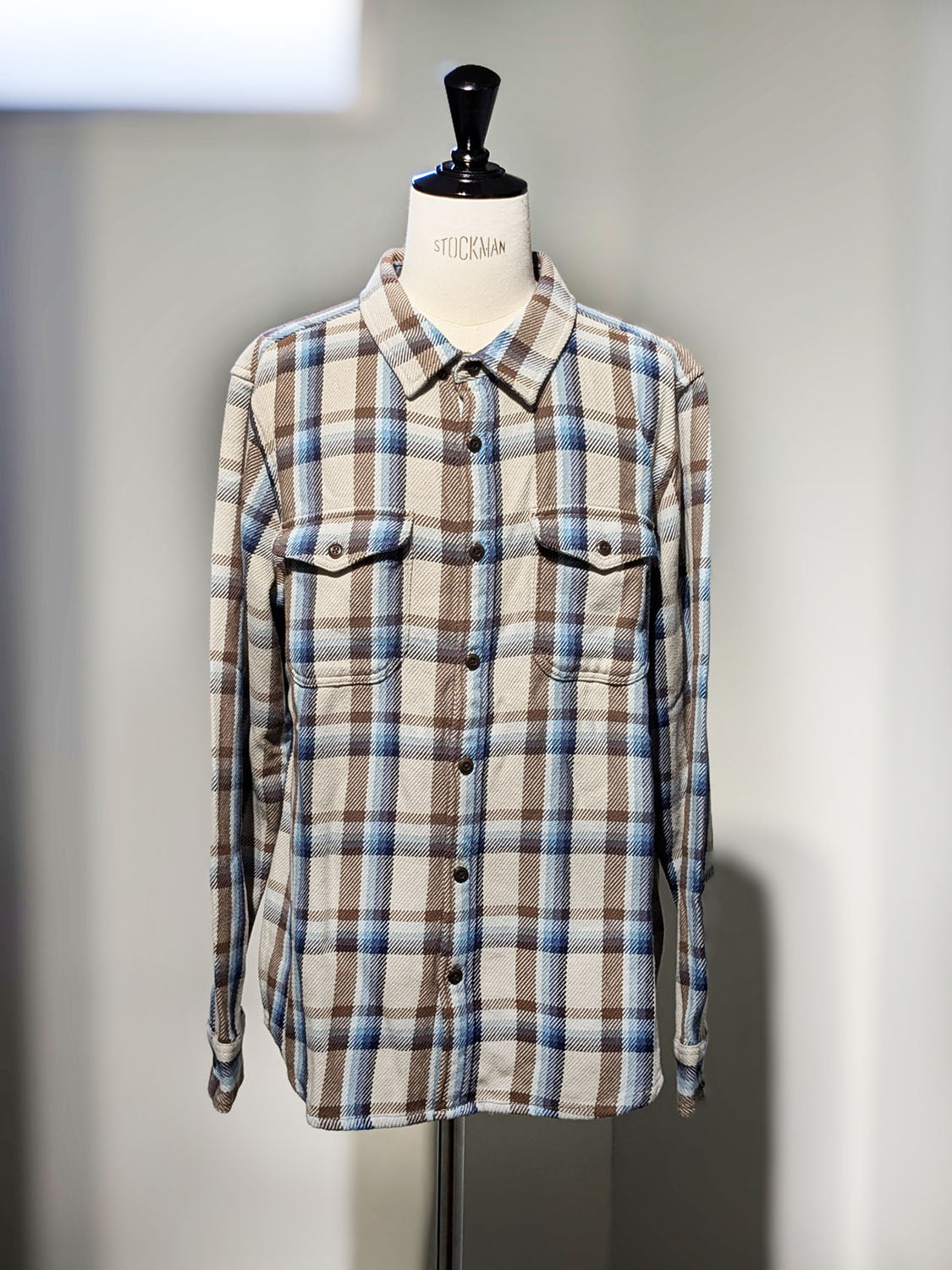 OUTERKNOWN M's BLANKET SHIRT (LT BROWN)