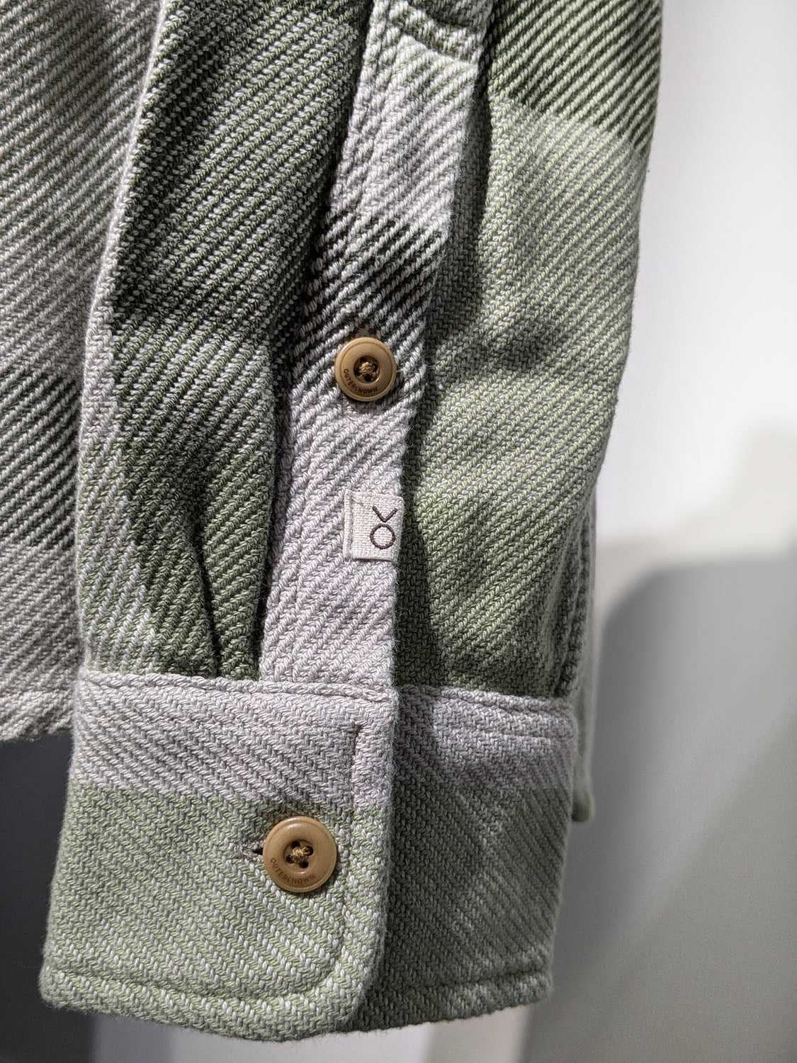 OUTERKNOWN M's BLANKET SHIRT (OLIVE)